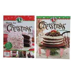Gooseberry Patch Craft Cookbooks Magazine X2 Home for Christmas 10th Anniv 2008